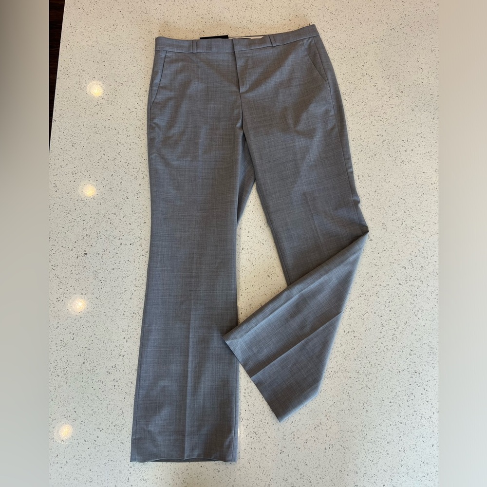 Banana Republic Grey Logan Straight Leg Trouser - Size 14